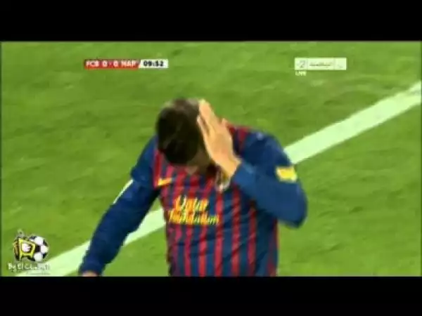 Video: Cavani "Double Kick" Goal Against Barcelona